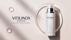 Vitilinox Skincare product providing long-lasting hydration and comfort for healthy skin.