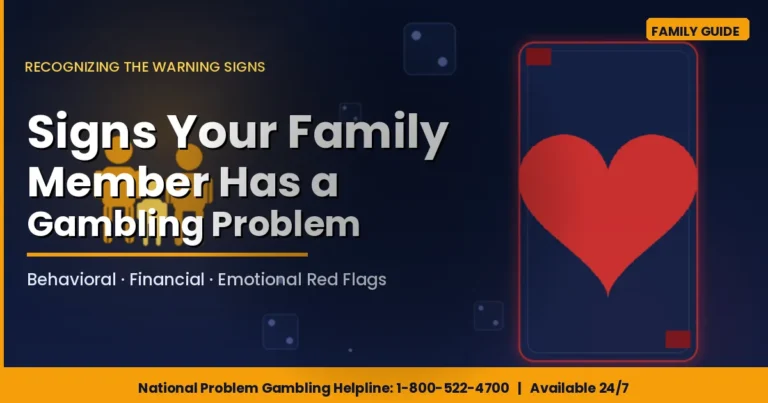 Expert Signs Your Family Member Has a Gambling Problem